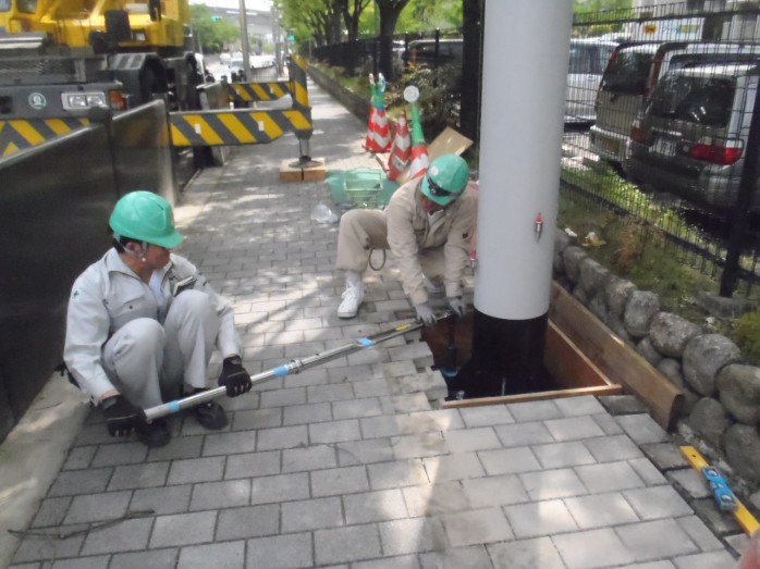 電光表示盤移設工事